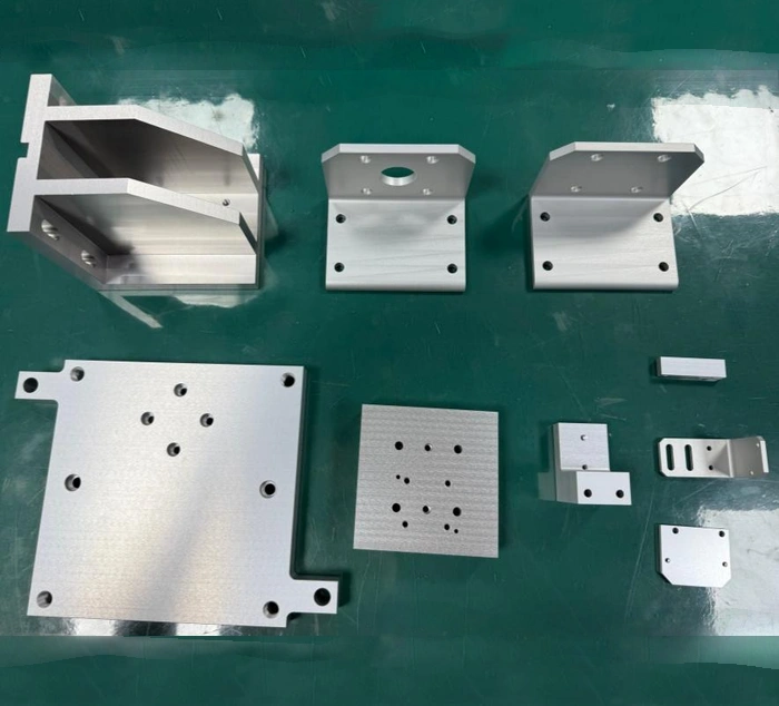 Custom precision machined metal parts in different shapes and sizes